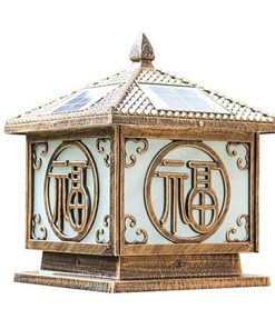 Đèn Cổng Năng Lượng Mặt Trời Trụ Cổng 15cm (TDL-CBD606) Thành Đạt Led