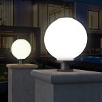 Đèn Năng Lượng Mặt Trời Trụ Cổng 30cm (TDL-TCNL05) Thành Đạt Led