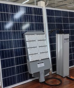 Đèn đường năng lượng mặt trời dự án 80w 100w 60ah 72ah 84ah 96ah 102ah Thành Đạt Led