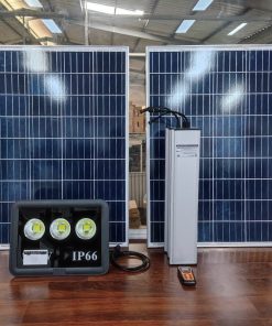 Đèn pha năng lượng mặt trời dự án 80w 100w 60ah 72ah 84ah 96ah 102ah Thành Đạt Led