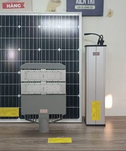 Đèn đường năng lượng mặt trời dự án 60w 80w 24ah 30ah 42ah 54ah 60ah 80ah Thành Đạt Led