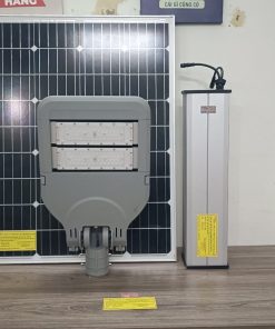 Đèn đường năng lượng mặt trời dự án 60w 80w 24ah 30ah 42ah 54ah 60ah 80ah Thành Đạt Led