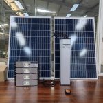 Đèn pha năng lượng mặt trời dự án 80w 100w 60ah 72ah 84ah 96ah 102ah Thành Đạt Led