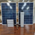 Đèn pha năng lượng mặt trời dự án 80w 100w 60ah 72ah 84ah 96ah 102ah Thành Đạt Led