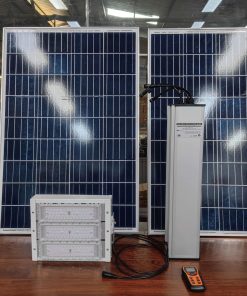 Đèn pha năng lượng mặt trời dự án 80w 100w 60ah 72ah 84ah 96ah 102ah Thành Đạt Led