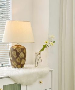 Đèn Bàn Gốm Sứ Cao Cấp DY16478 Thành Đạt