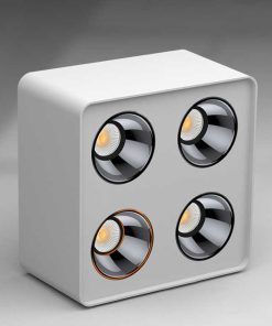 Đèn âm trần gắn nổi vuông dày 48w (TDL-DLT-04-12) Thành Đạt Led