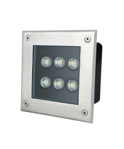 Đèn led Hắt Âm Đất 6w Vuông (TDLAD-V6)