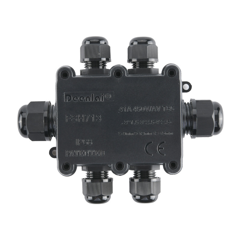 Hộp nối chống nước 6 ngả ngoài trời IP68 FSH713-6