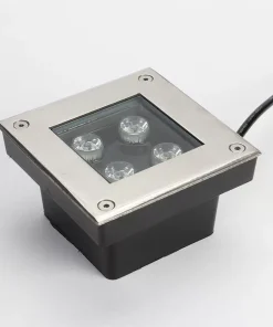 Đèn led Hắt Âm Đất 4w Vuông (TDLAD-V4)