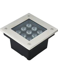 Đèn led Hắt Âm Đất 9w Vuông (TDLAD-V9)