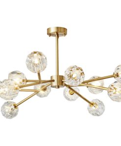 Đèn chùm thả hiện đại 12 bóng 64T12 Thành Đạt