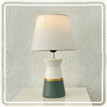 Đèn Bàn Gốm Sứ Cao Cấp DS-TL9859G Thành Đạt