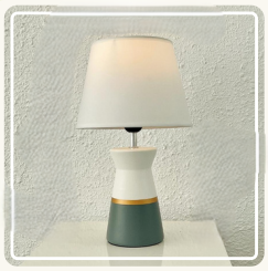 Đèn Bàn Gốm Sứ Cao Cấp DS-TL9859G Thành Đạt