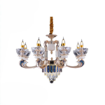 Đèn trang trí thả pha lê cao cấp 6018T8 Thành Đạt