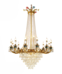 Đèn trang trí thả hợp kim pha lê K9 cao cấp 9047T12 Thành Đạt