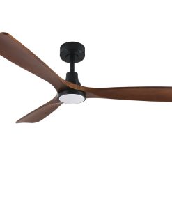 Quạt trần trang trí 215 cánh gỗ tự nhiên 3 Cánh